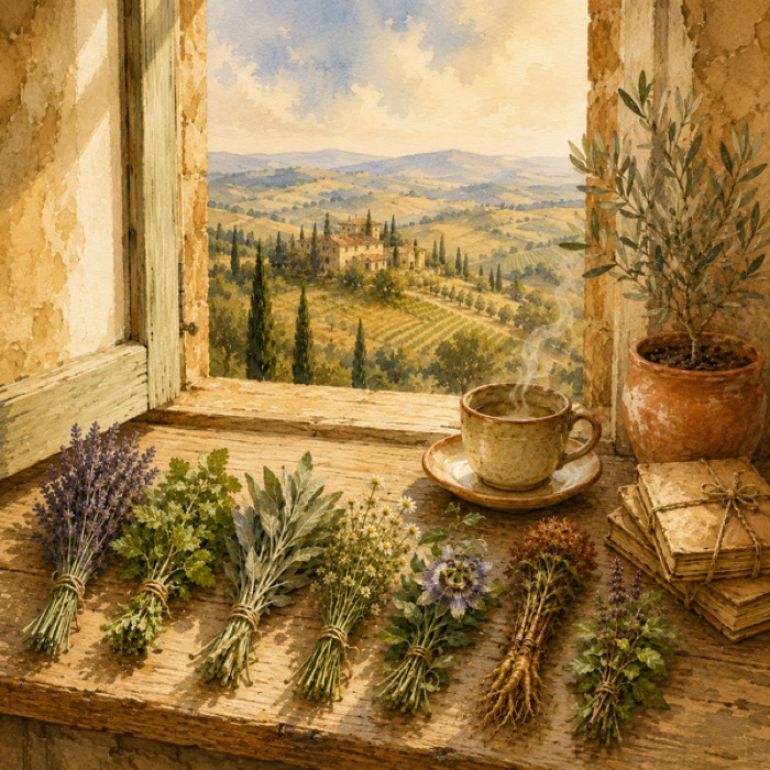 Carol's Evening Herb Tea Ritual
